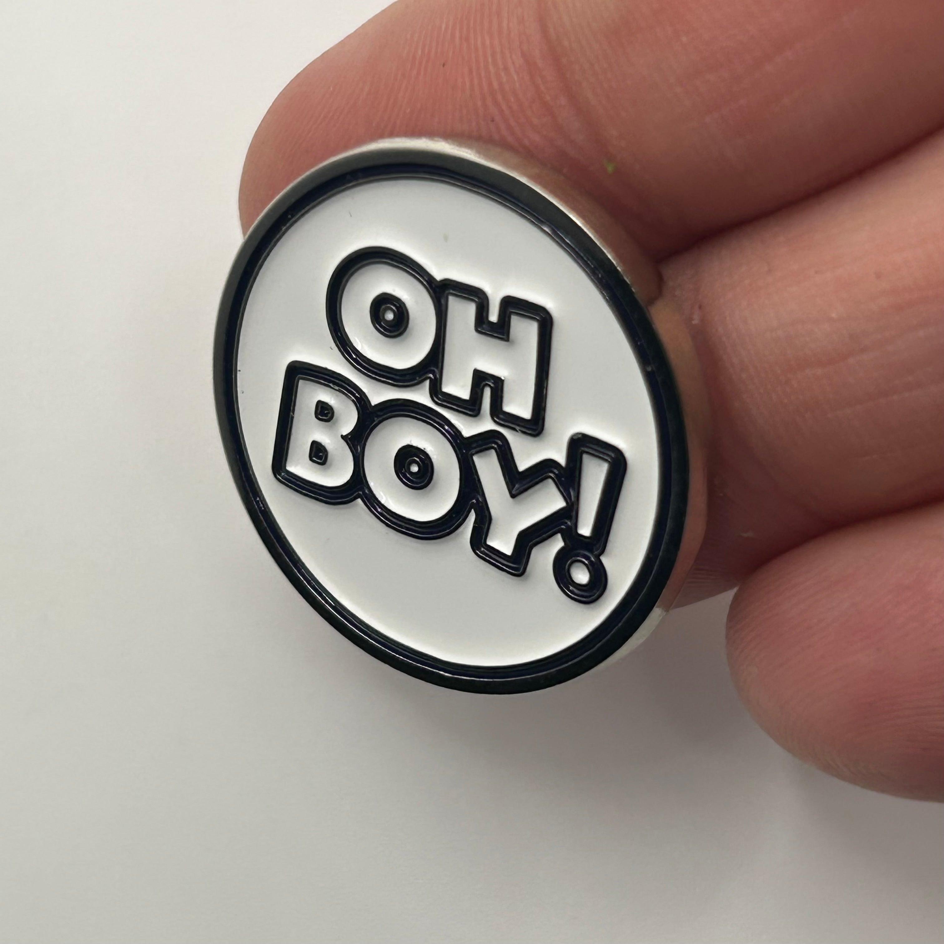 Oh Boy  - Soft Enamel - Disney Pin