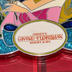 LE Sleeping Beauty Grand Floridian Christmas Pin