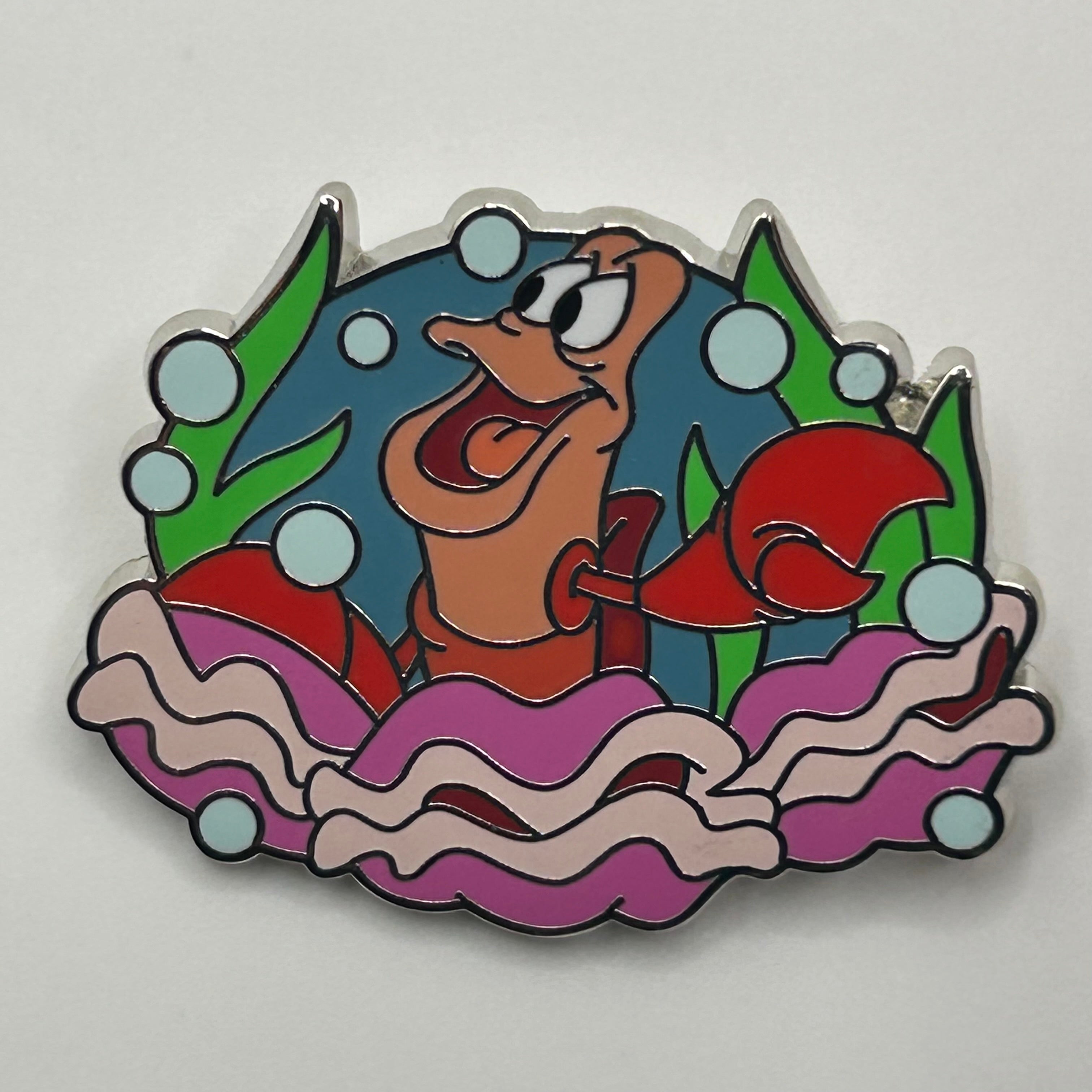 2025  - Sebastian Playing the Clams - The Little Mermaid - Disney Pin