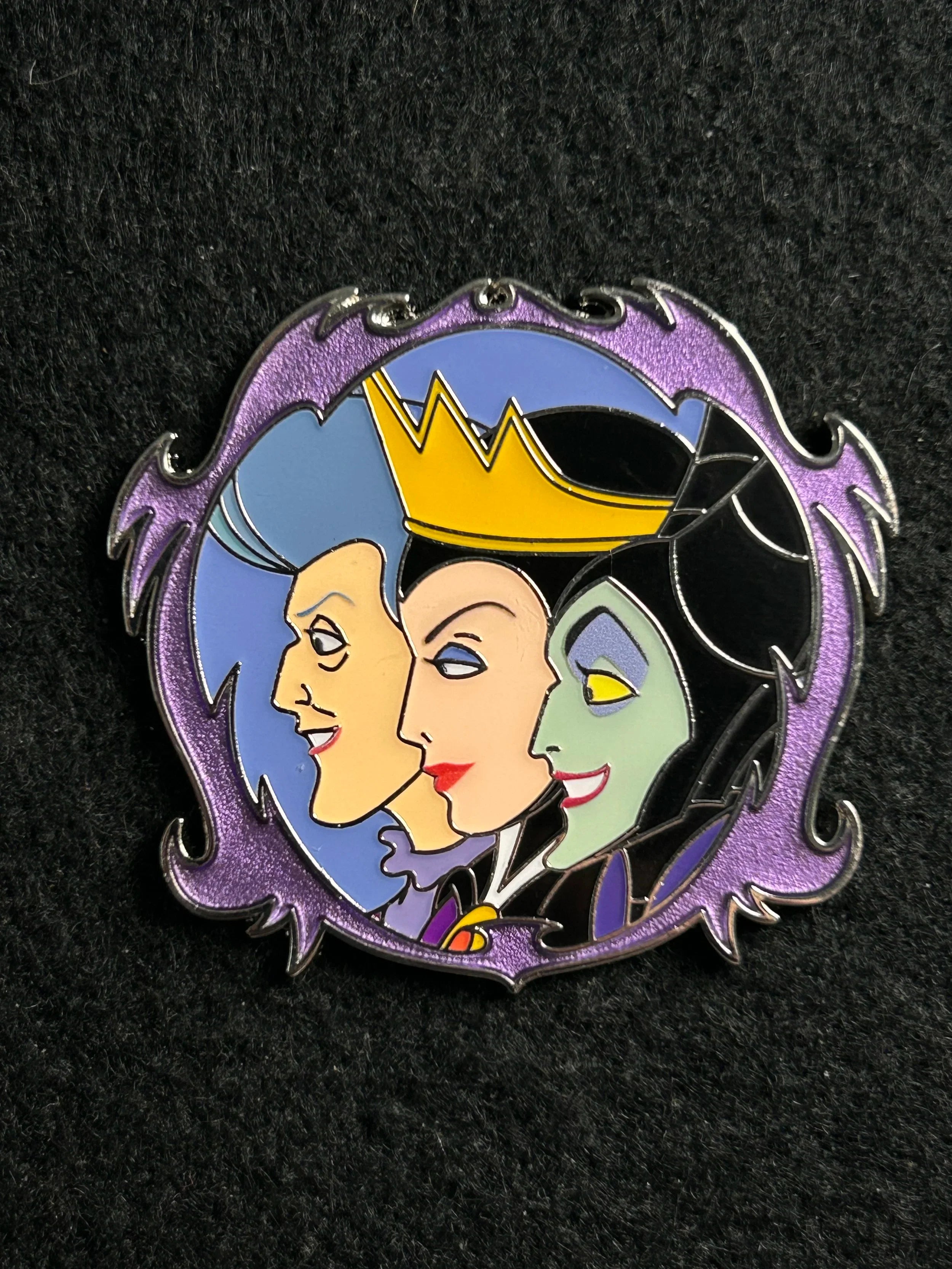 2025 - Princess Villains - Side Portraits - Disney Pin