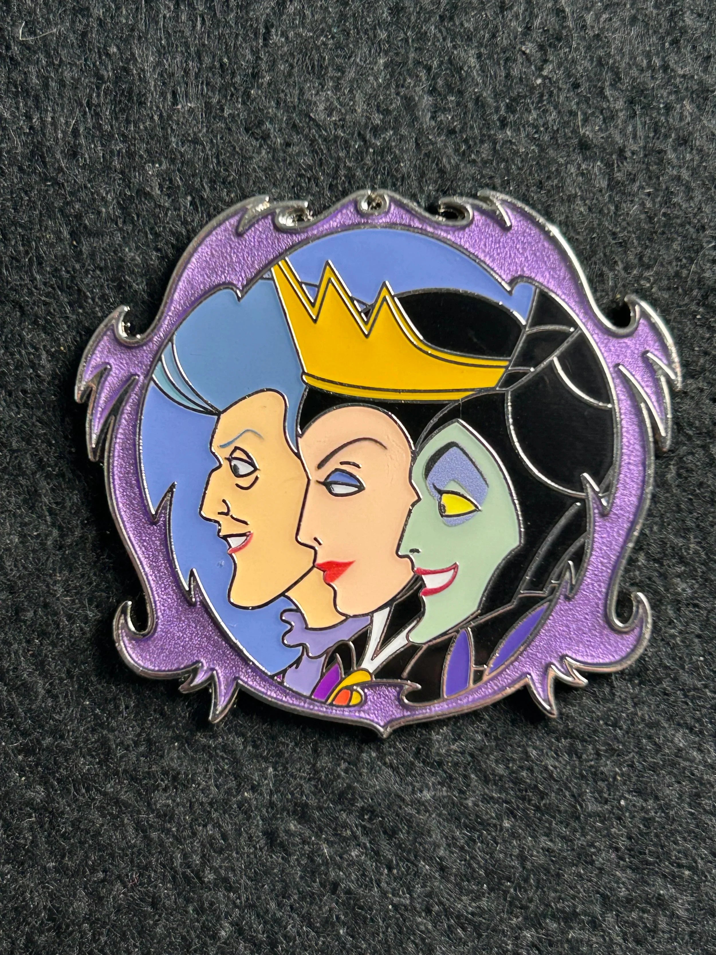 2025 - Princess Villains - Side Portraits - Disney Pin