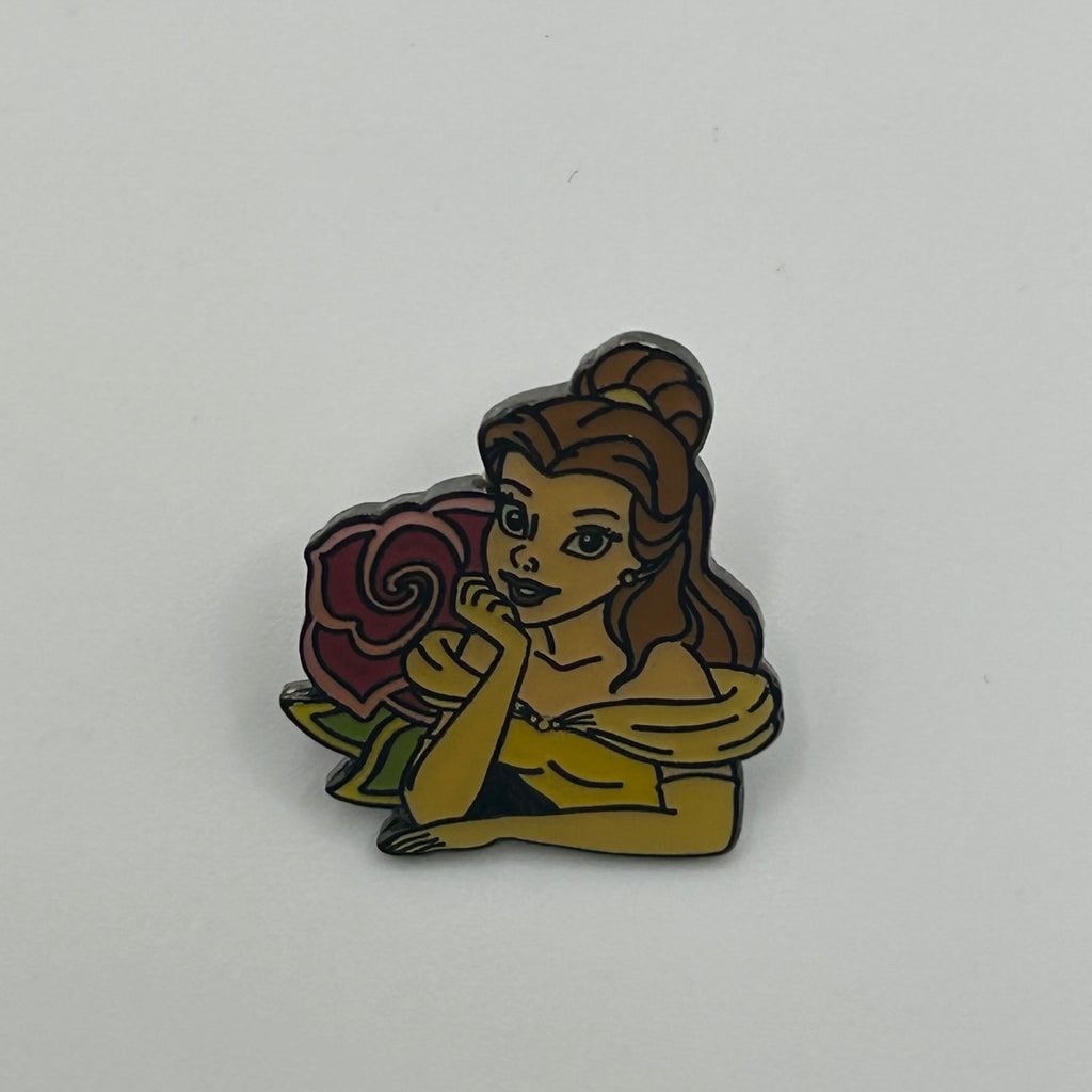 Tiny - Vintage - Belle and Rose - Beauty and the Beast - Disney Pin