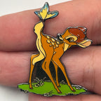 Propin  - Germany  - Bambi and Butterfly -  Tiny - Disney Pin