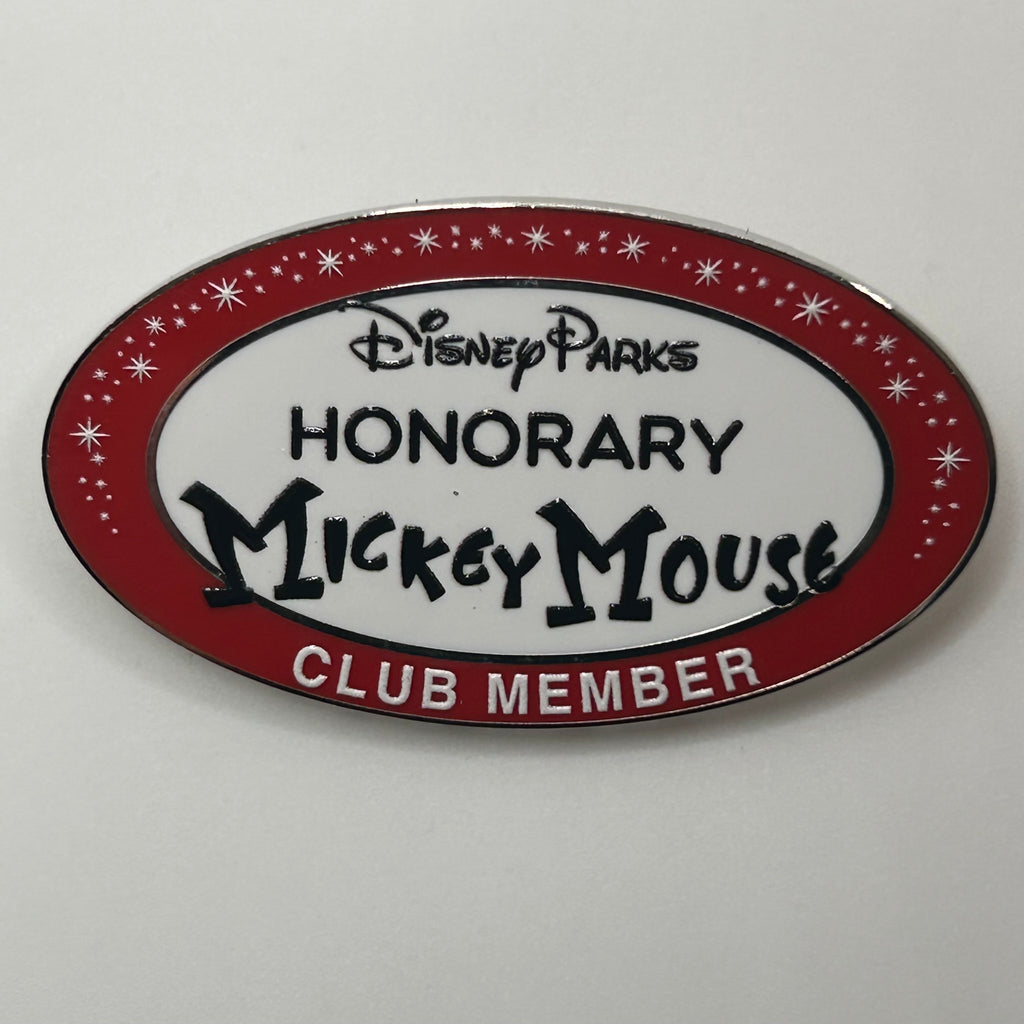 2026 - Mickey Mouse - Honorary Mickey Mouse Club Member -  Name Tag - Disney Pin