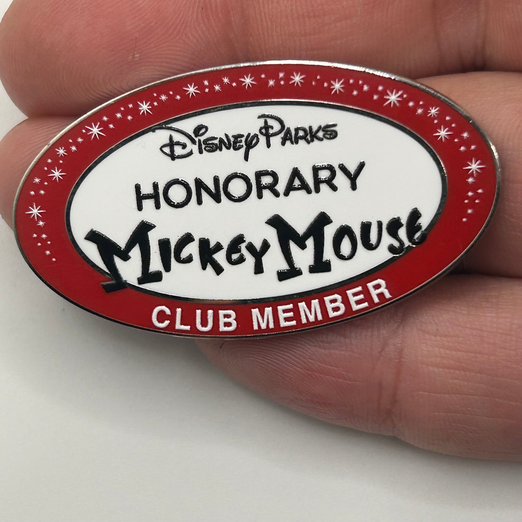 2026 - Mickey Mouse - Honorary Mickey Mouse Club Member -  Name Tag - Disney Pin