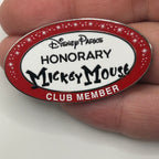 2026 - Mickey Mouse - Honorary Mickey Mouse Club Member -  Name Tag - Disney Pin