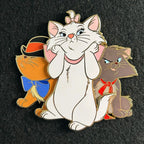 Pink a la Mode - MII - Marie, Berlioz, & Toulouse - LE 300 - Disney Pin
