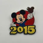 2015 - Mickey Mouse with Mickey Ice Cream - Dated - Disney Pin