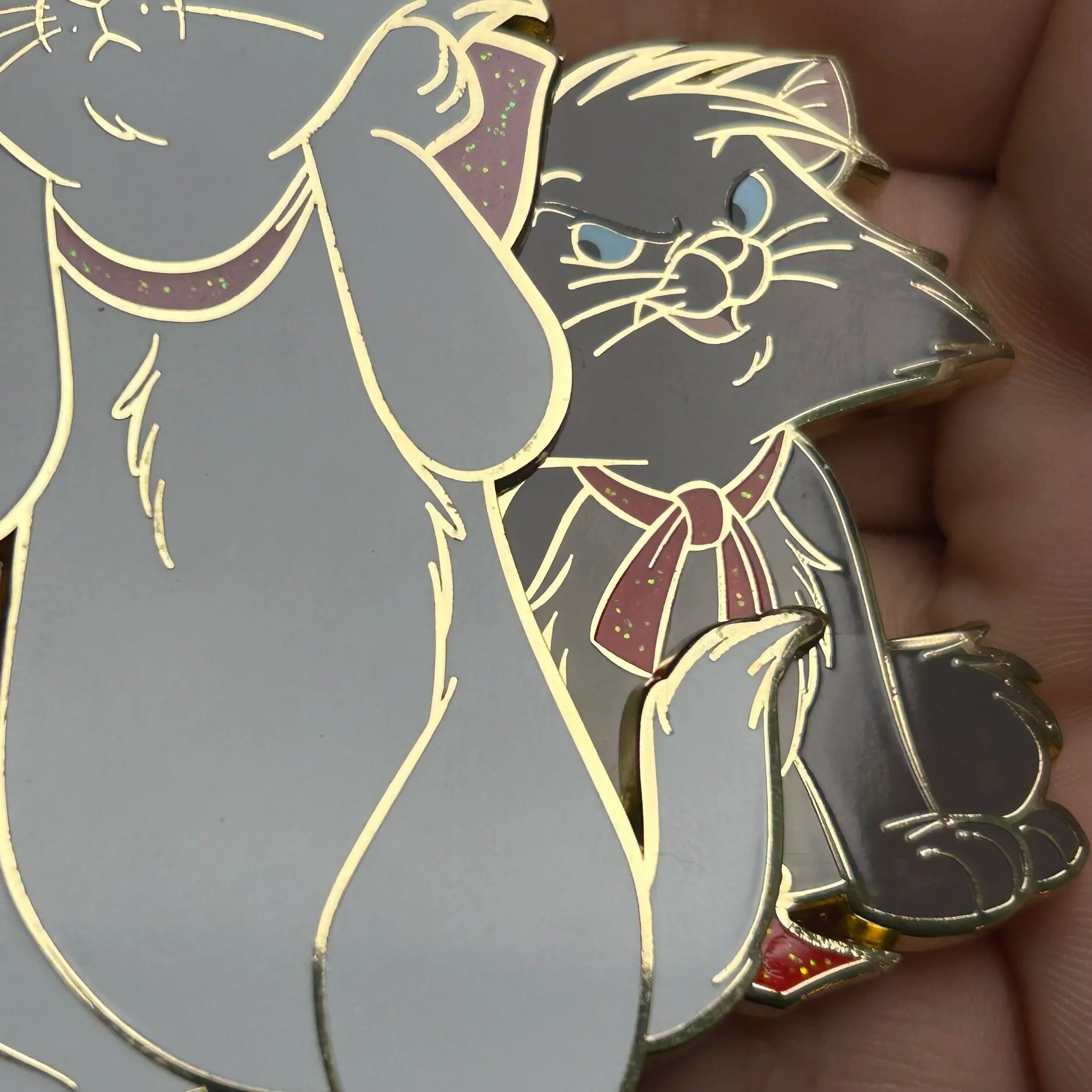 Pink a la Mode - MII - Marie, Berlioz, & Toulouse - LE 300 - Disney Pin