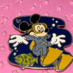 Mickey Mouse Hidden Mickey Scuba Diving Pin