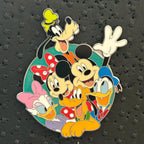 2025 - Fab 6 - Cluster - Mickey, Minnie, Donald, Daisy, Goofy and Pluto - Disney Pin