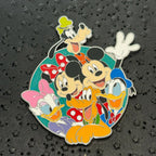 2025 - Fab 6 - Cluster - Mickey, Minnie, Donald, Daisy, Goofy and Pluto - Disney Pin