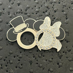 2016 - Mickey and Minnie Mouse - Wedding Rings - Disney Pin