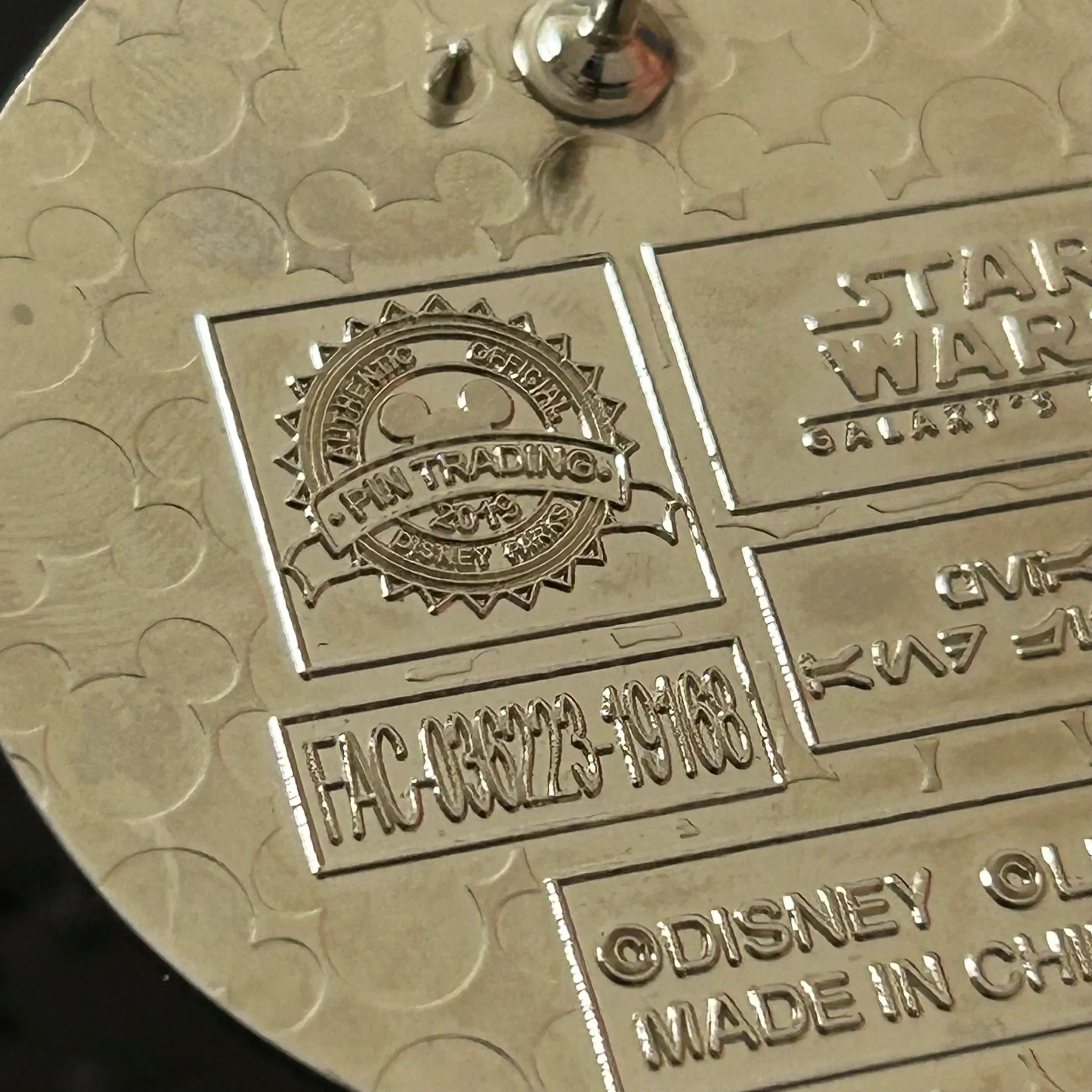 2019 - Savis Workshop - Peace and Justice - Galaxys Edge - Disney Pin
