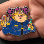 2022 - Officer Clawhauser - Zootopia - ZPD - Mystery Badge Series - Disney Pin