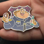 2022 - Officer Clawhauser - Zootopia - ZPD - Mystery Badge Series - Disney Pin