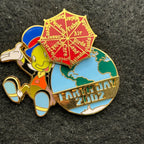 2002 - Jiminy Cricket - Pinocchio - Spinning Umbrella - LE 5,000 - Earth Day - Disney Pin