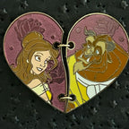 2016 - Belle and the Beast - Beauty and the Beast - Heart Shaped - Disney Pin