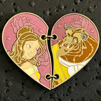 2016 - Belle and the Beast - Beauty and the Beast - Heart Shaped - Disney Pin