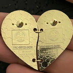 2016 - Belle and the Beast - Beauty and the Beast - Heart Shaped - Disney Pin