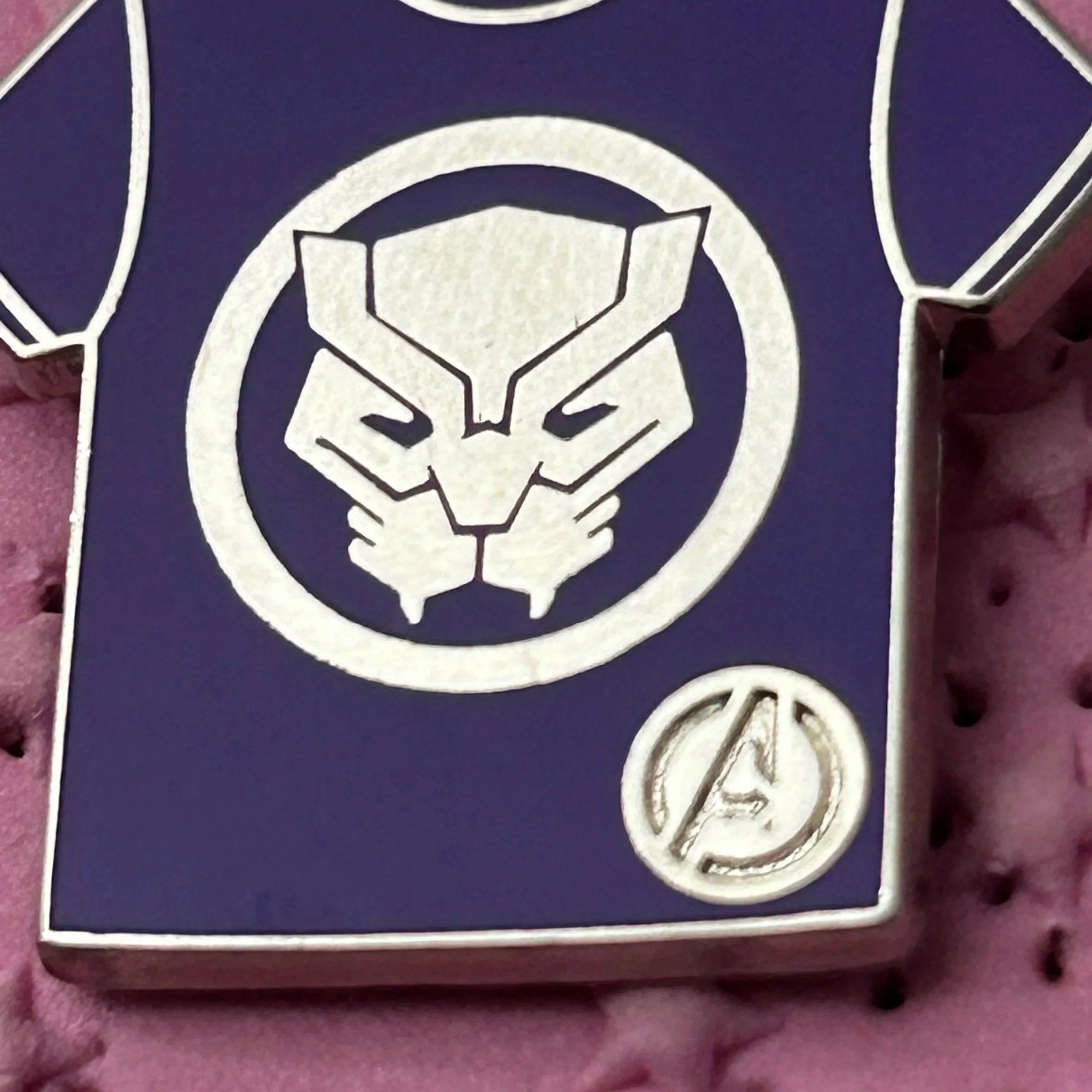 2024 Hidden Disney Black Panther Tshirt Pin