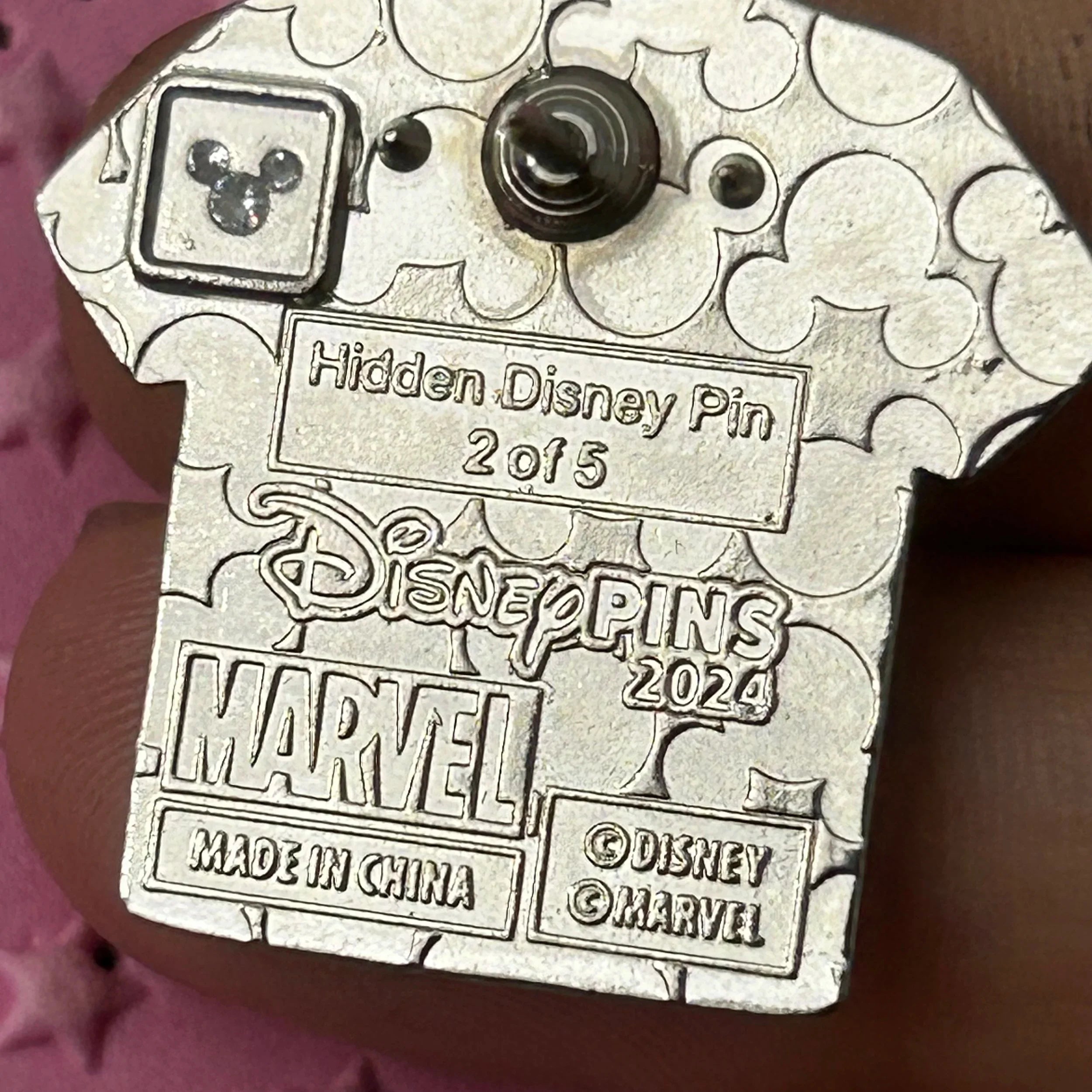 2024 Hidden Disney Black Panther Tshirt Pin