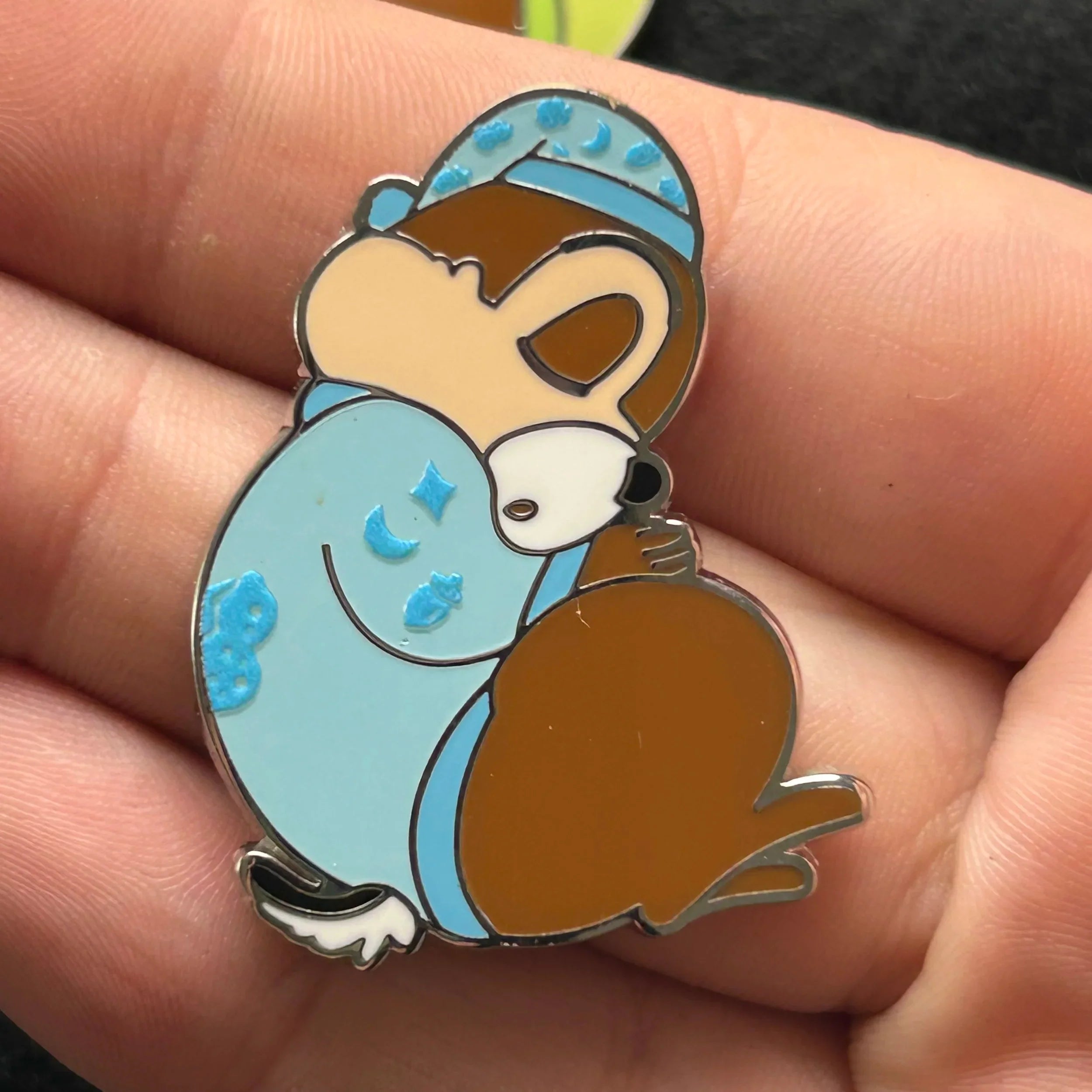 FULL SET - 2024 - Chip and Dale - Sleeping - 2 Disney Pins