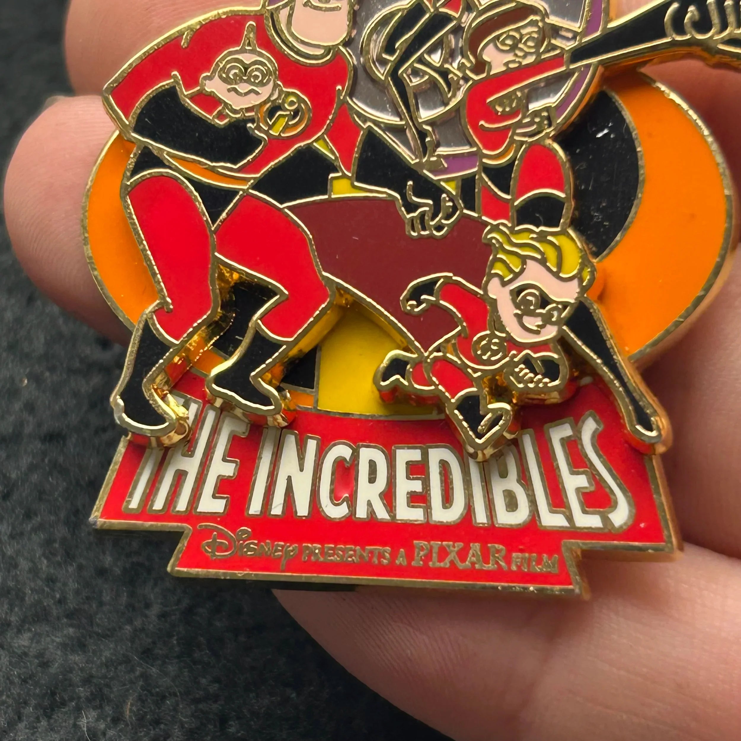 2006 - The Incredibles - Family - Pixar - Disney Pin on Pin