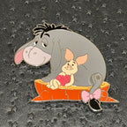 2025 - Eeyore and Piglet - Sitting on Stump - Disney Pin