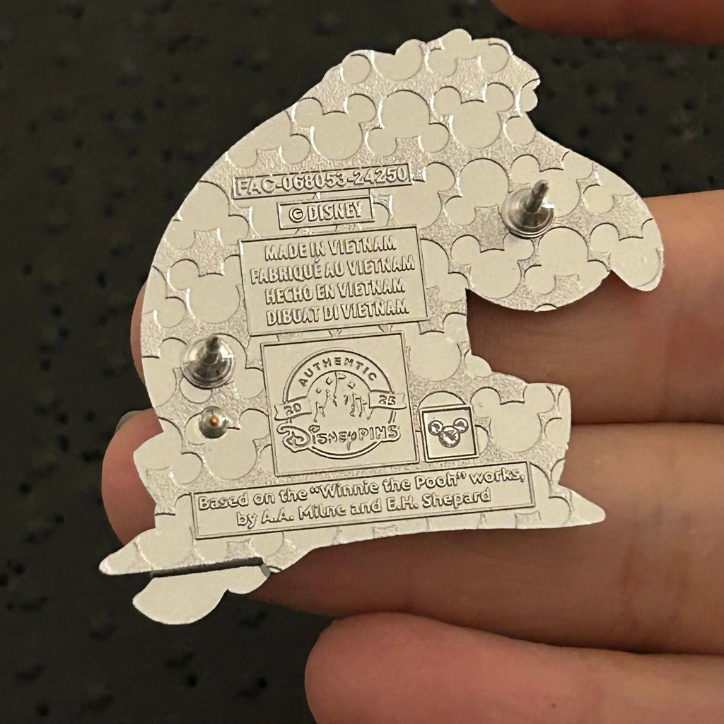 2025 - Eeyore and Piglet - Sitting on Stump - Disney Pin