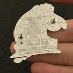 2025 - Eeyore and Piglet - Sitting on Stump - Disney Pin