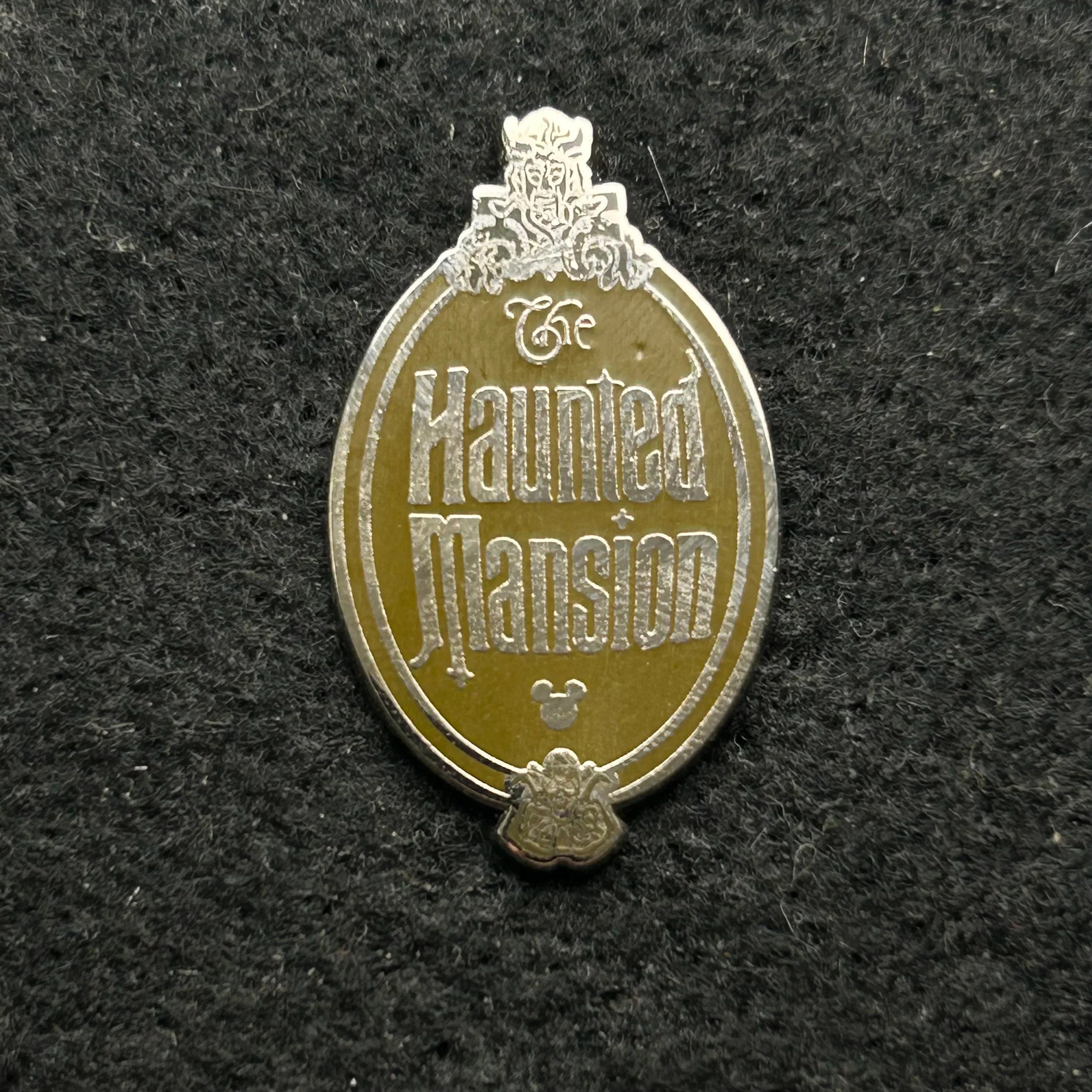 2019 - Haunted Mansion - Logo - Hidden Mickey - Disney Pin