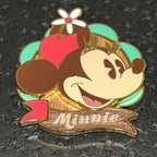 2025 - Minnie Mouse - Wooden Style - Disney Pin on Pin