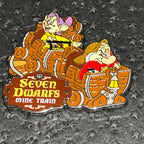 2024 - Dopey and Grumpy - Seven Dwarfs Mine Train - MGK - WDW - Disney Pin