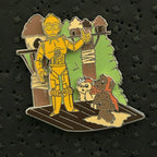 2023 - C3-PO and Ewoks - Star Wars - Lucas Films - Disney Pin on Pin