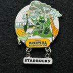 2024 - Kevin from Up, Giraffe and Zebra - DAK -Starbucks - Dangle - Disney Pin