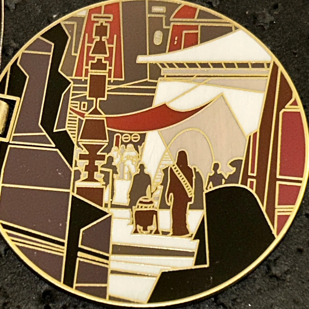 2019 - Ogas Cantina - Black Spire Outpost - Galaxys Edge - Star Wars - Hinge - Disney Pin