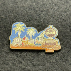 Mickey, Pluto, Donald, Goofy - Mount Rushmore - Castaway Cay - DCL - Disney Pin