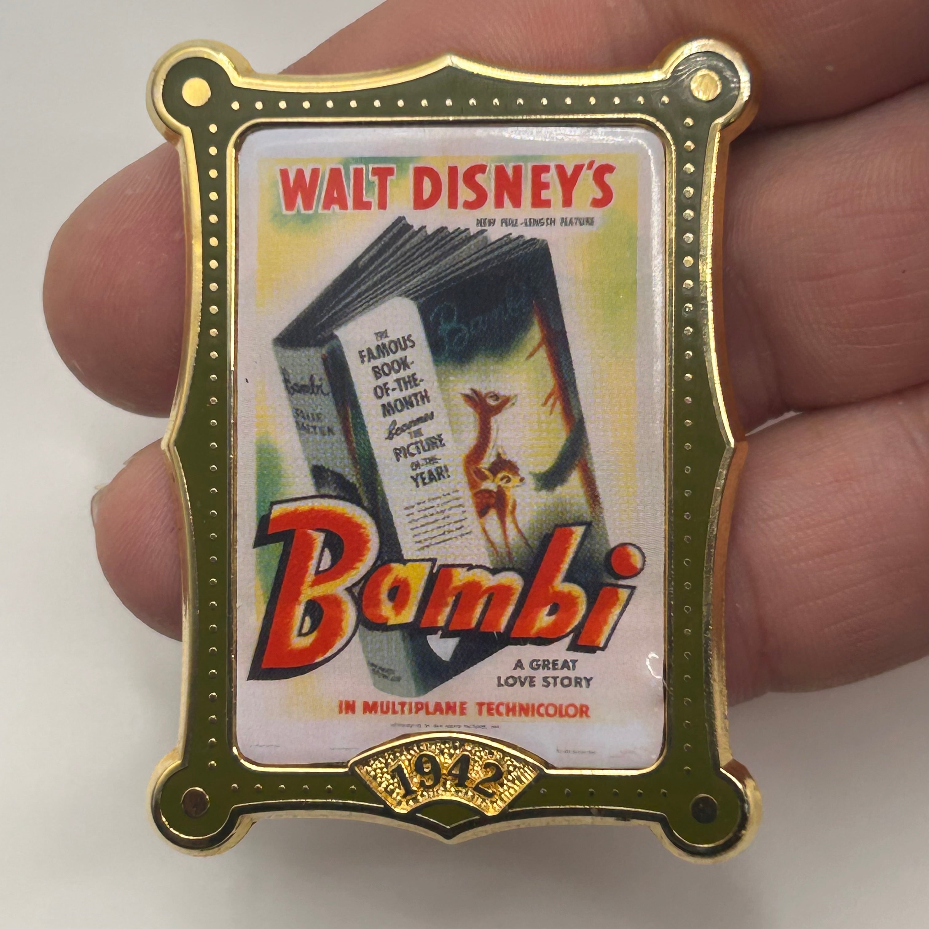 Bambi - Movie Poster - Disney Pin