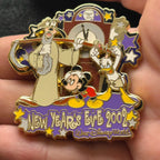 2002 - Goofy, Mickey and Donald Duck - New Years Eve - LE 7,500 - Disney Pin
