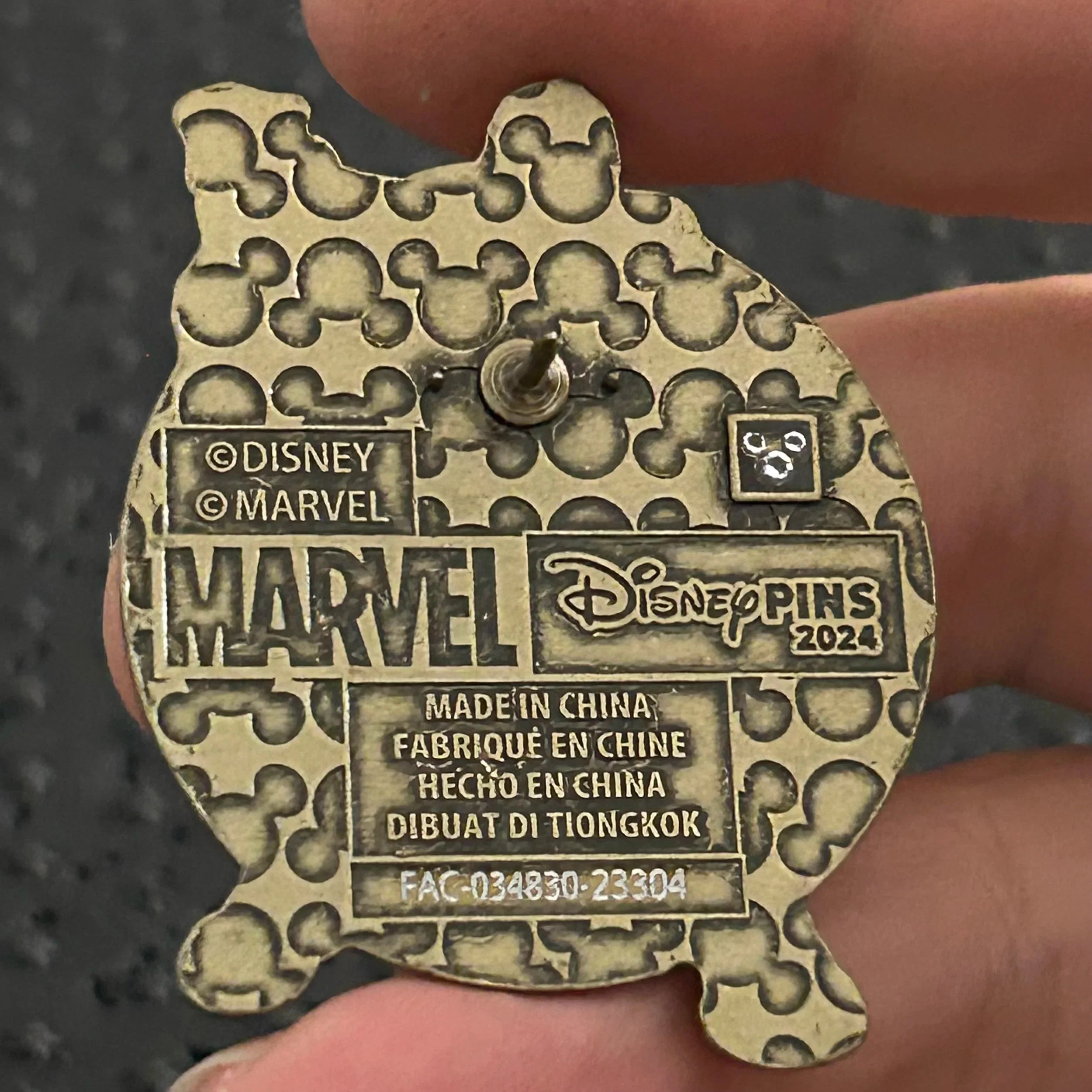 2024 - Thanos - Marvel - Multi Textured - Disney Pin
