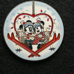 2021 - Mickey and Minnie - Riding Ski Lift - Disney Pin