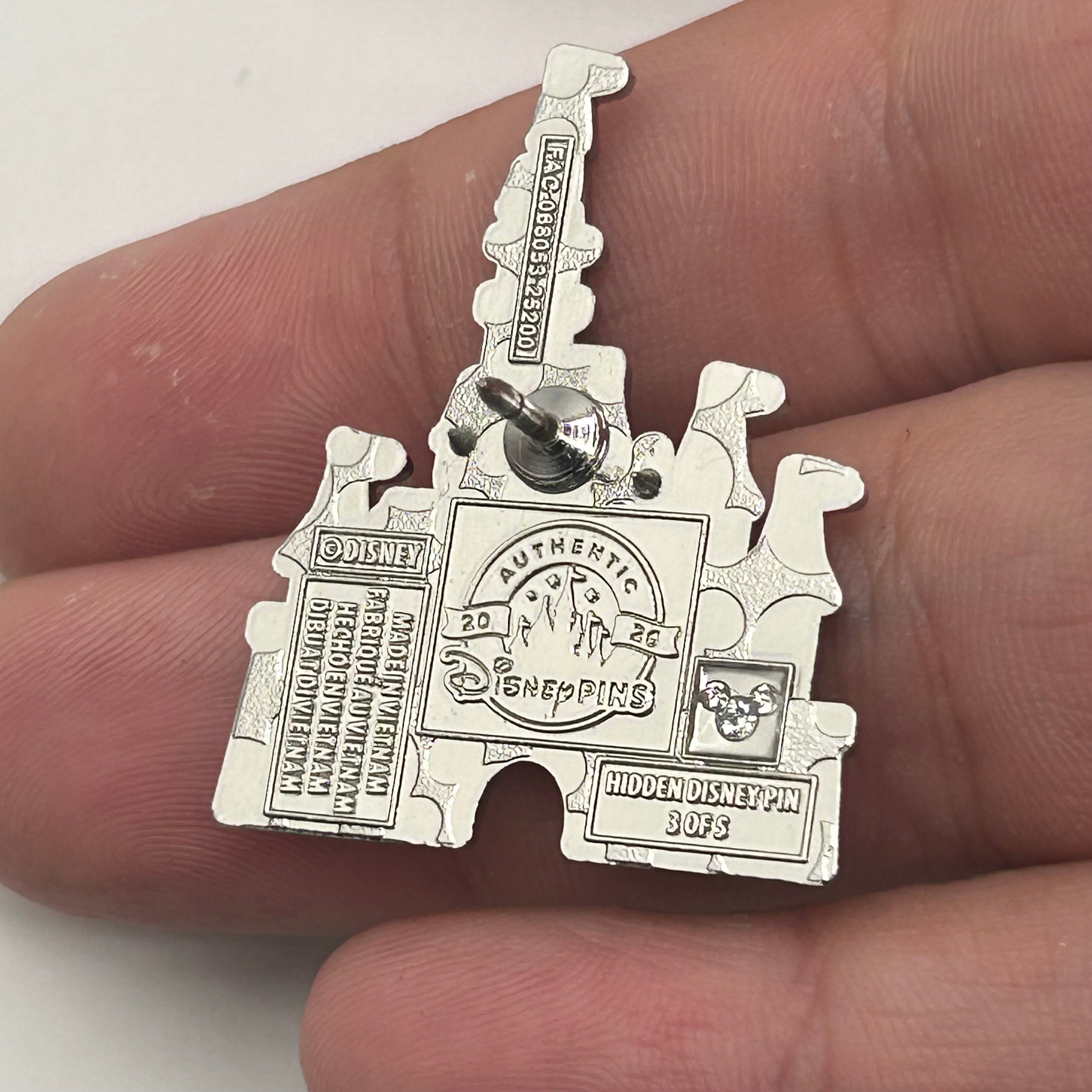 2026 - Ariel Silhouette - Hidden Disney - Disney Pin