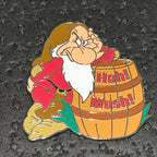 2024 - Grump - Leaning on Barrel - Snow White - 7 Dwarfs - Disney Pin