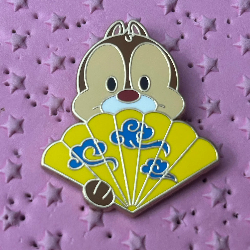 2024 Folding Fan Dale Mystery Pin