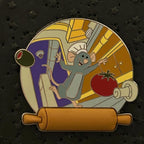 2024 - Remy - In Kitchen - Ratatouille - Multi Texture - Rolling Pin - Disney Pin