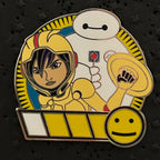 2024 - Baymax and Gogo Tomago - Big Hero 6 - Levels - Mystery Pin