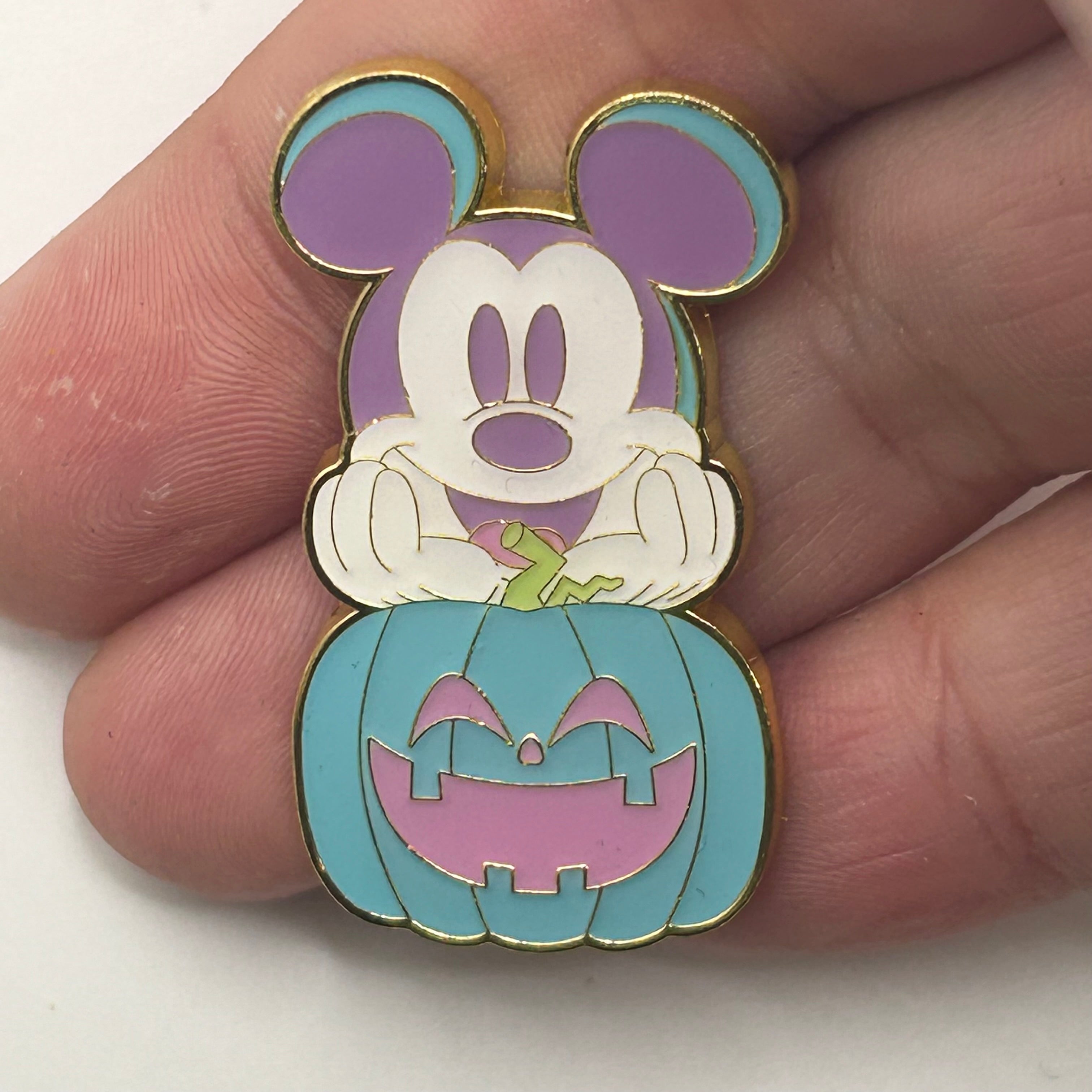 Loungefly - Pastel Mickey and Pumpkin - Disney Pin