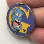 2009 - Genie - Aladdin - Alphabet G - Hidden Mickey - Disney Pin
