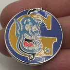 2009 - Genie - Aladdin - Alphabet G - Hidden Mickey - Disney Pin